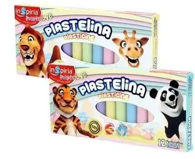 Produktbild von Pastelove-Knetmasse, 12 Farben – InSpiria