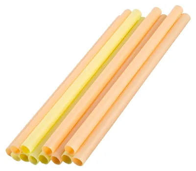 Produktbild von Fackelmann Strohhalme 20 cm Kunststoff, wiederverwendbar, Trinkhalm