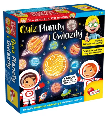 Produktbild von Lisciani Quiz: Planeten und Sterne – Lernspiel
