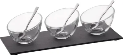 Zdjęcie produktu dla 7-częściowy łupkowy zestaw do aperitifu