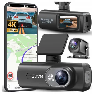 Obrázok produktu pre Videorekordér S-700 4K s dotykovým displejom, prednou a cúvacou kamerou, s Wi-Fi