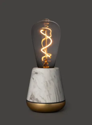 Produktbild von Sompex HUMBLE ONE T 1W LED MARMOR H19,5CM D8,5CM 2200K DIMM 3 ST