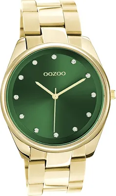 Immagine prodotto di Oozoo orologio da donna in acciaio inossidabile orologio analogico al quarzo bracciale oro Timepieces D2UOC10966