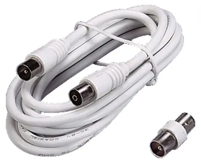 Obrázek produktu pro Prodlužovací kabel pro TV anténu s adaptérem, 5 m