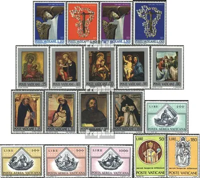 Produktbild von Briefmarken Vatikanstadt 1971 Mi 577-595 (kompl.Ausg.) Jahrgang 1971 komplett postfrisch Sondermarken