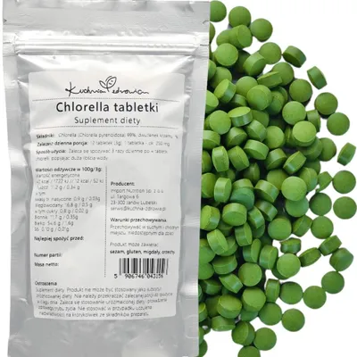 Produktbild von Chlorella Tabletten 250 g Grünalge ca. 1000 Stück INSPORT