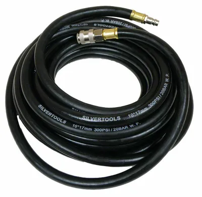 Immagine prodotto di Tubo pneumatico10 X 17Mm 20M in gomma, con raccordi