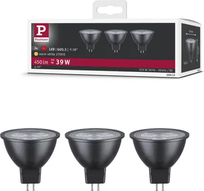 Image de Paulmann Standard 12V LED Reflector Set de 3 pièces