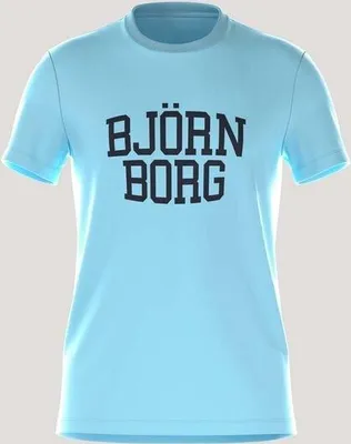 Produktbild von Björn Borg - Herren - Borg Essential T-Shirt - Blau - Gr. M