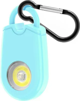 Zdjęcie produktu dla INF Osobisty alarm bezpieczeństwa LED 125dB z breloczkiem - Alarm awaryjny Niebieski