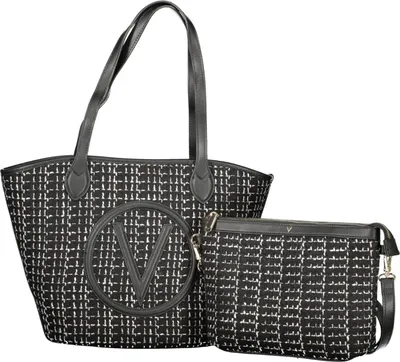 Produktbild von Elegante Schwarze Damentasche mit Karabinerhaken & Reißverschluss