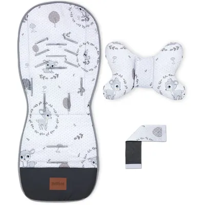 Image de Bellochi insert universel réversible pour poussette avec coussin et protections de ceinture -Bambi Baby