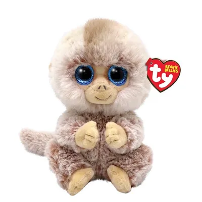 Image de Stubby Monkey Beanie Bellies, 17 cm