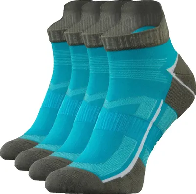 Zdjęcie produktu dla Skarpety sportowe SESTIMI SKB07 - 4-pak | Bezszwowe, oddychające, regulujące temperaturę | Fitness, bieganie, trening | Rozmiary skarpet 35-50 | Wyprodukowano w UE