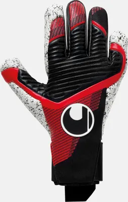 Produktbild von uhlsport Torwarthandschuhe POWERLINE SUPERGRIP+ Unisex 1011301_01 rot/schwarz/weiß 9.5