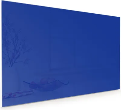 Produktbild von Küchenrückwand Spritzschutz Glas mit Motiv Königsblauer Hintergrund II 40 x 40 cm