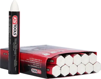 Immagine prodotto di KS TOOLS Gesso per marcare bianco confezione da 12 pezzi - 100.4050