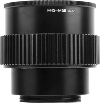 Immagine prodotto di NEWYI M42-M39 Fotocamera 25-55 mm con messa a fuoco regolabile, adattatore elicoidale, tubo di prolunga macro
