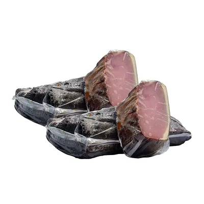 Produktbild von Food-United HÜTTENSPECK 300g & BROTZEITRANKERL 600g - Schwarz-Kalt-Geräuchertes Schinken Speck Set 2x - aus Schweinebauch Schweinerücken bayrisch tiroler Art nach traditionellem Rezept mit ausgewählten Gewürzen besonders aromatisch