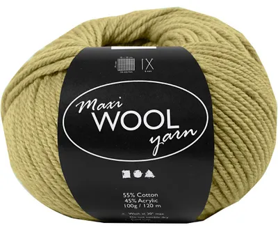 Produktbild von Wolle, L 125 M, Hellgrün, 100 g/ 1 Knäuel [HOB-447414]