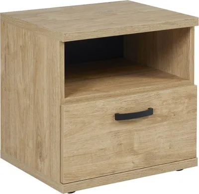 Produktbild von Meublorama NT-CAMNT*1C/21KG, Braun, 1 Schublade(n), MDF-Platten, 440 mm, 520 mm, 520 mm
