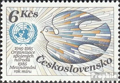 Produktbild von Briefmarken Tschechoslowakei 1985 Mi 2806 (kompl.Ausg.) postfrisch UNO