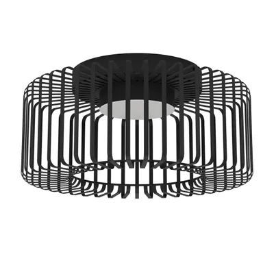 Immagine prodotto di Plafoniera Contemporanea Ginestrone-Z Acciaio Nero Luce Led Integrato 22W