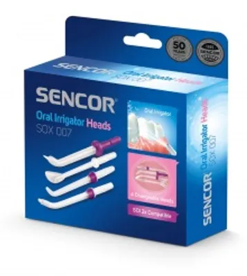 Obrázek produktu pro SENCOR SOX 7 Náhradní hlavice pro ústní sprchu, kompatibilní s ústní sprchou SENCOR SOI 220x