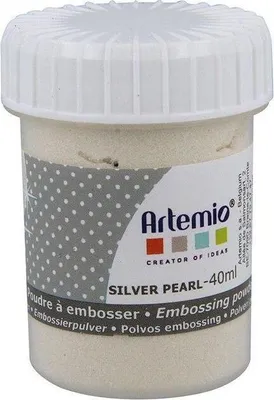 Produktbild von Prägepulver 40 ml - Silber