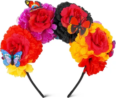 Productafbeelding van Haarband met rozen, voor volwassenen, bruidskapselaccessoire, festivalaccessoire