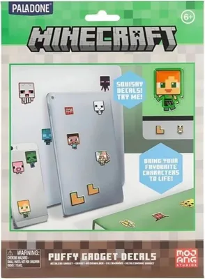 Produktbild von Minecraft Gadget Aufkleber Pack 21 x 15 cm