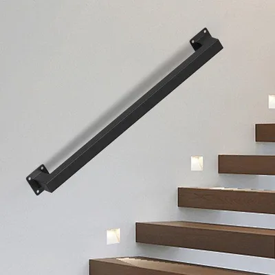 Zdjęcie produktu dla Schody balkonowe 60 cm, czarne, do użytku wewnątrz i na zewnątrz