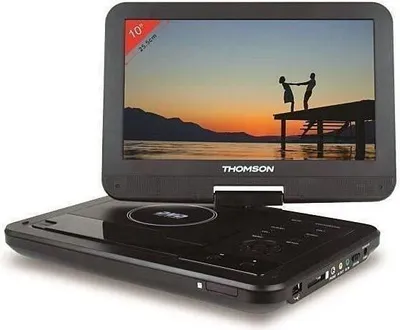 Obrázek produktu pro Přenosný DVD přehrávač 10 – THOMSON – THP360 – černý