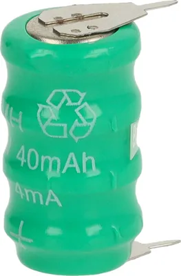 Produktbild von vhbw NiMH Ersatz Knopfzellen-Akku (40 mAh, 4,8 V, NiMH)