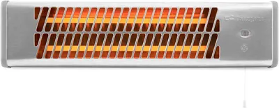 Produktbild von Orbegozo BB 5000, Elektrischer Quarz-Raumheizer, Quarzglas, Wand, Silber, 1200 W, 600 W