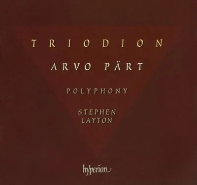 Obrázek produktu pro Arvo Pärt - Triodion - (CD / Track: A-G)