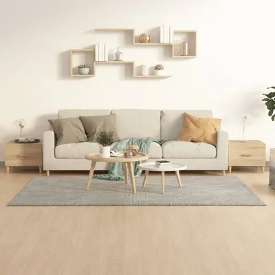 Obrázek produktu pro vidaXL Konferenční stolky 2 ks Sonoma dub 50x50x40 cm Materiál na bázi dřeva - Konferenční stolek - Konferenční stolky - Odkládací stolek - Rozkládací stolek