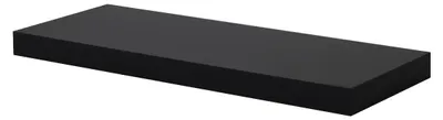 Obrázok produktu pre Regál 90X23.5X3.8 Cm Čierny Lak