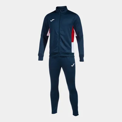 Produktbild von Joma Danubio Ii Tracksuit, Marineblau-Rot-Weiss, 116