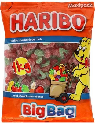 Produktbild von Haribo Happy Cherries FIZZ 1kg