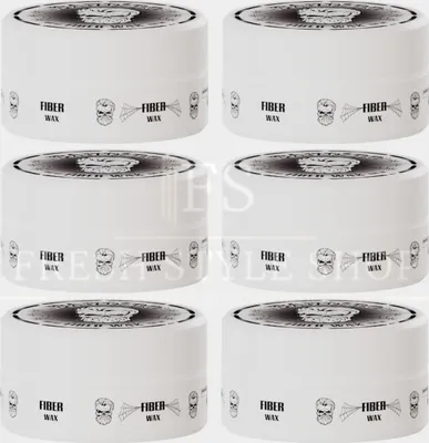 Produktbild von 6 x Bandido Haar Wax Fiber Wax Spider Wax Styling Wax 150ml