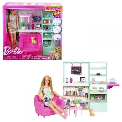 Obrázek produktu pro Panenka Barbie a čajová souprava