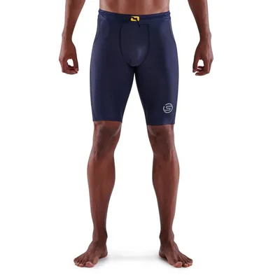 Imagen del producto de Skins Series-3: Leggings cortos, color azul, talla M, para hombre