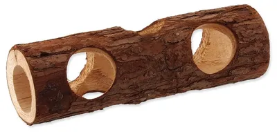 Zdjęcie produktu dla Schronisko dla małych zwierząt Pień drzewa drewniany 7x20cm