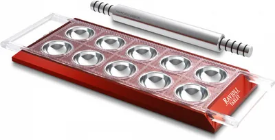 Produktbild von Marcato Ravioli-Tablett RED COLOR RT-RSO 8000011005355