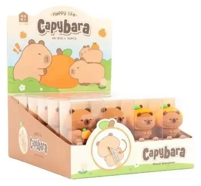 Image de Taille-crayon Kapibara (24 pièces) - Fandy