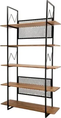 Immagine prodotto di Scaffale Scaffale Scaffale in piedi Legno + metallo Con 5 ripiani