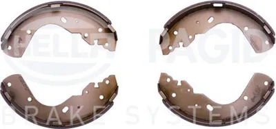 Produktbild von HELLA Bremsbackensatz Trommelbremse Hinten für FORD RANGER (TKE) 295mm 8DB 355 002-851