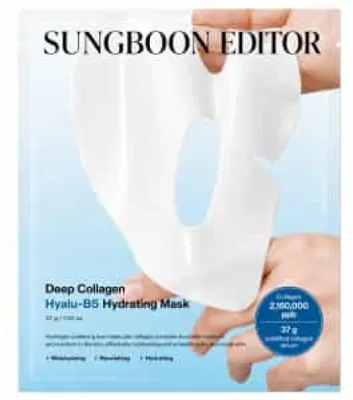 Immagine prodotto di Maschera viso Sungboon Editor Deep Collagen Hyalu-B5 Hydrating Mask 1 pz.