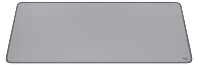 Produktbild von Logitech Desk Mat, Grau, Einfarbig, Nylon, Polyester, Gummi, Anti-Rutsch-Basis